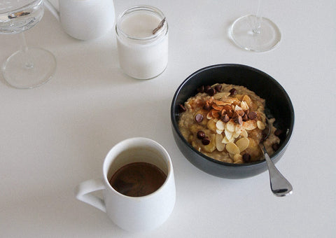 Buttered Banana Chocolate Chip Oatmeal