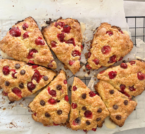 Cranberry Orange Scones