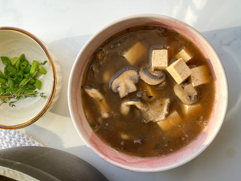 Miso Mushroom Soup