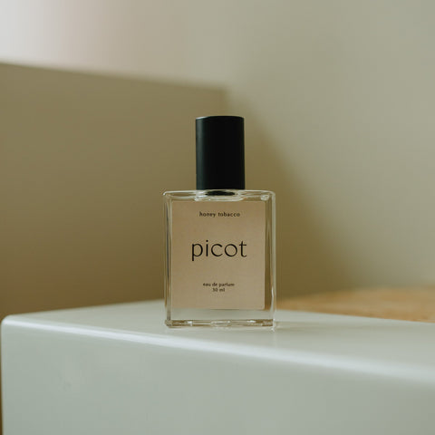 Canadian made perfume honey tobacco natural non toxic perfume picot
