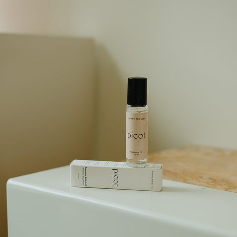 Canadian made perfume honey tobacco natural non toxic perfume picot