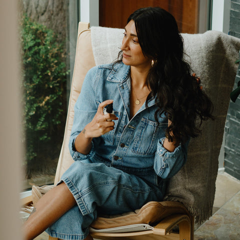 honey tobacco scented hair mist and perfume for body and home Canadian perfume
