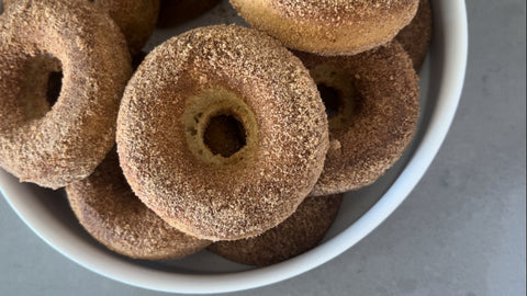 Baked Cinnamon Sugar Donuts