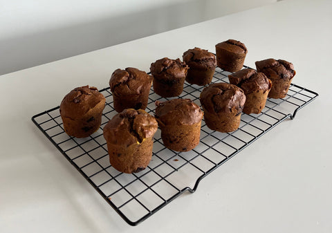 Chocolate Protein Muffins