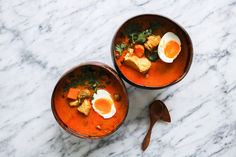 Fiery Coconut Curry Soup