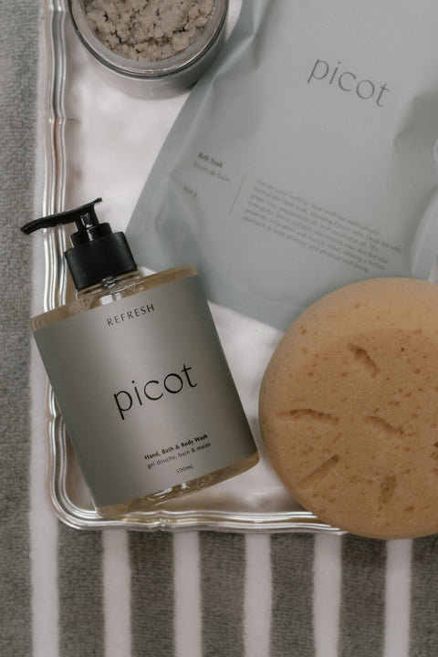 "The Refresh body wash wakes me up every single morning. I look forward to my shower now."