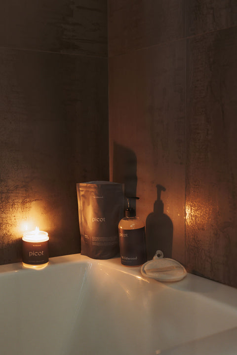 " I'm SO glad that I expanded my range and added the Wildwood scent to my life! What a truly grounding and meditative soak - highly recommend for anyone looking for a spa-like bath beyond classic epsom salts."